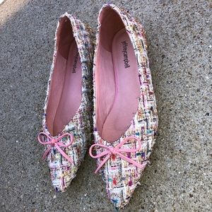 Jeffrey Campbell Women’s Lavinia Point Toe Flats Size:8